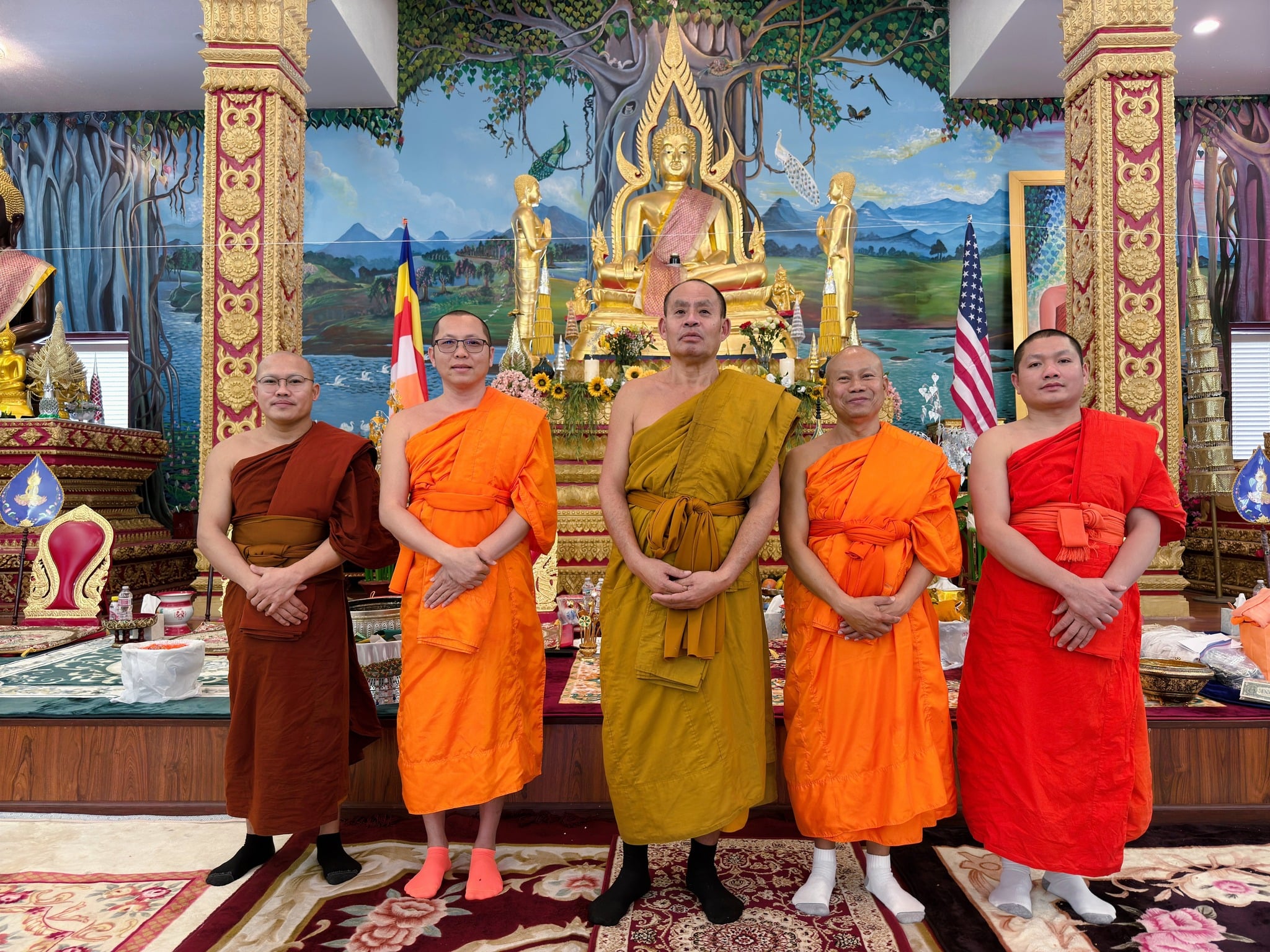 Temple gathering